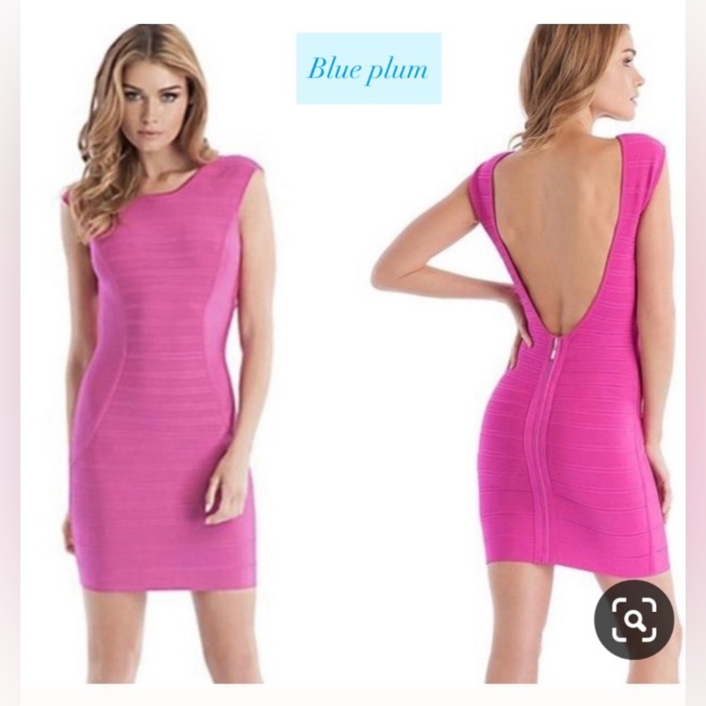 Elegant Navy Blue Plum Sleeveless low back Dress